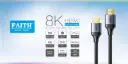 8K ACTIVE OPTICAL HDMI CABLE - 15 MTRS