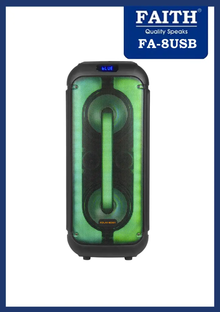 FAITH PARTY SPEAKER FA-8USB