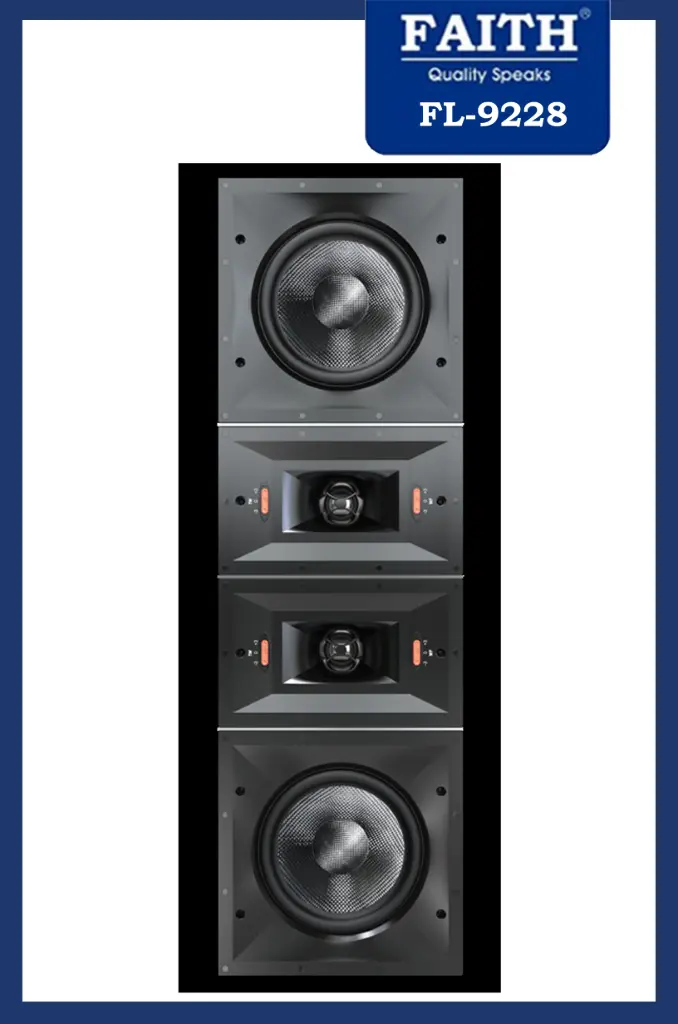 FL-9228 Carbon Fiber IN- WALL Speakers 