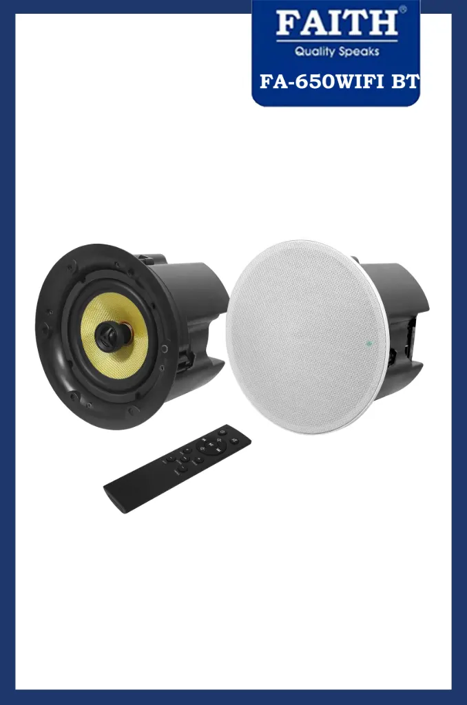 FAITH FA-650WIFI BT/High Performance Wi-Fi & BT Ceiling Speaker