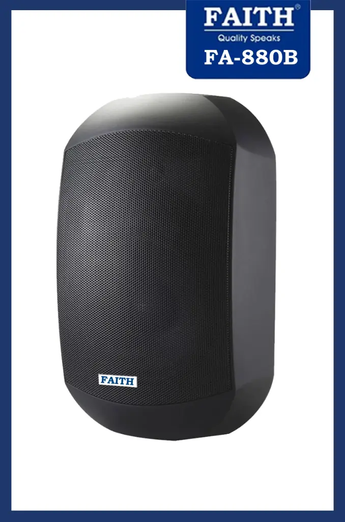 FAITH WTP-880B / FA-880B Outdoor/Indoor  Wall Mount Speakers IP66