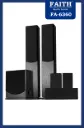 FAITH FA-6360 High-quality 5.1 passive Home Theater Speaker system