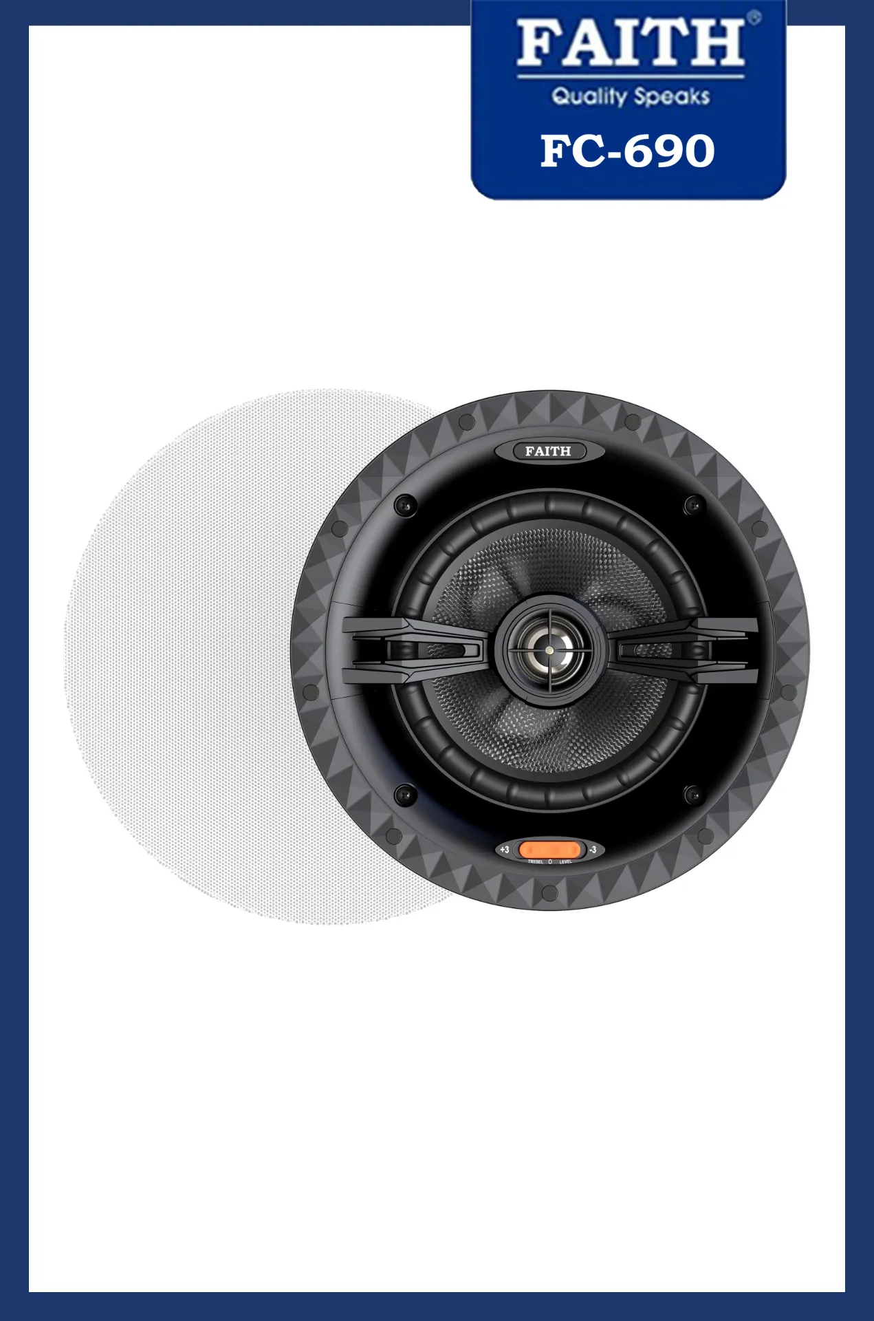 FC-690 FAITH Carbon Fiber Dolby Atmos Speaker