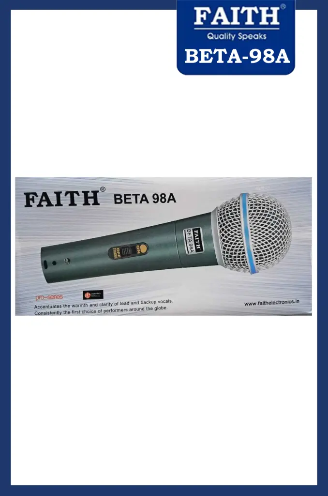 FAITH WIRED MICROPHONE BETA-98A