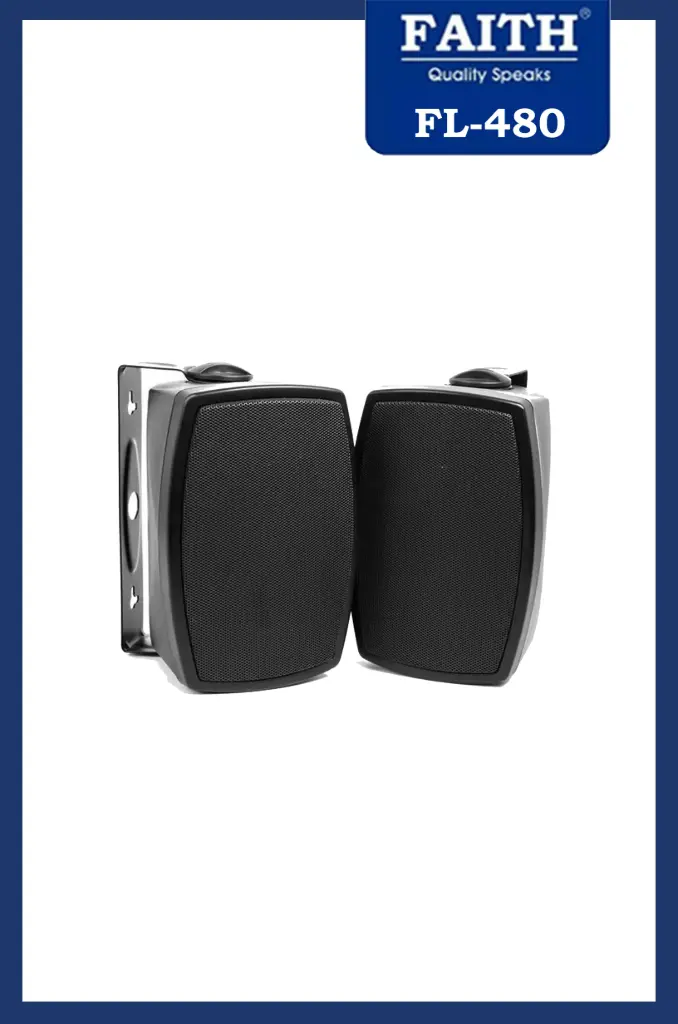 FAITH 40 WATTS 4" INCH WALL SPEAKER FL-450 OUTDOOR / INDOOR IP66