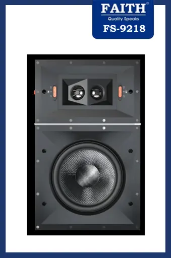 FS-9218 FAITH Carbon Fiber Inwall Surround Speakers
