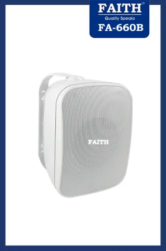FAITH FA-WSP660/IP66 Waterproof Wall Mount Speaker for Outdoor