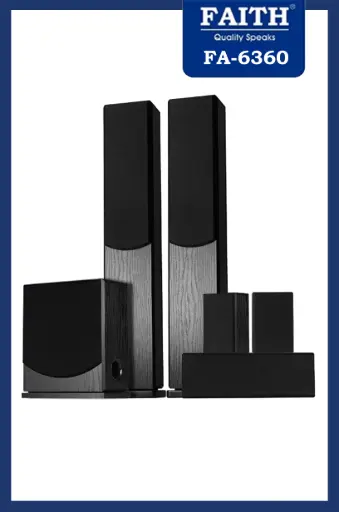 FAITH FA-6360 High-quality 5.1 passive Home Theater Speaker system