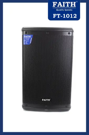 FAITH 12" INCH 1500 WATTS ACTIVE SPEAKER FT-1012